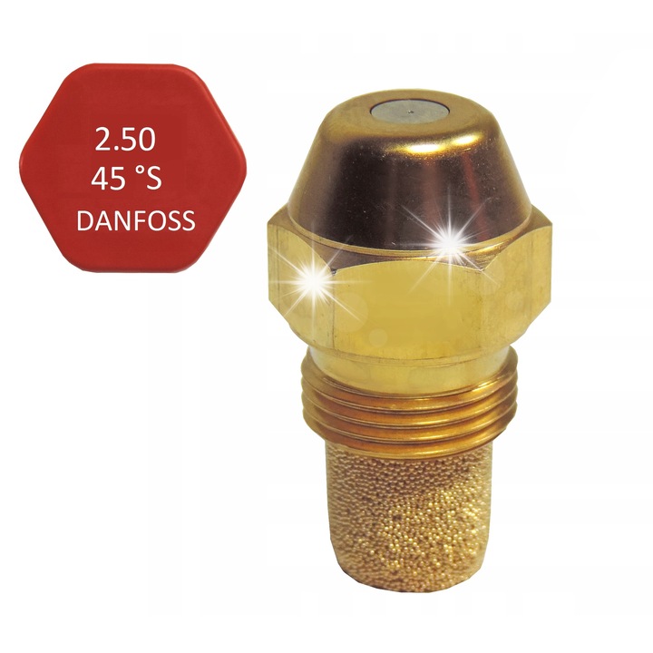 Danfoss olajégő fúvóka 2.50-45 S kúpos 45° 0.03kg