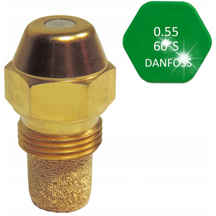 Danfoss olajfúvóka 1.00 60S kúpos 60° 0.04kg