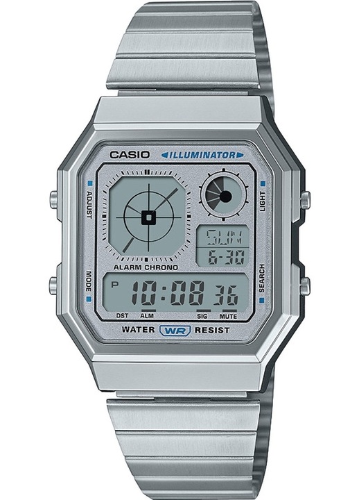 Ceas dama Casio A130WE-7AEF Quartz Argintiu