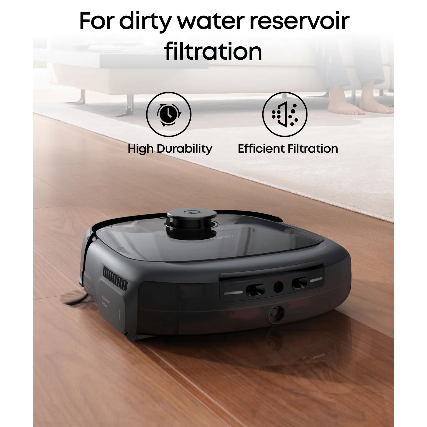 Filtru rezervor apa murdara compatibil cu eufy E25 si E28