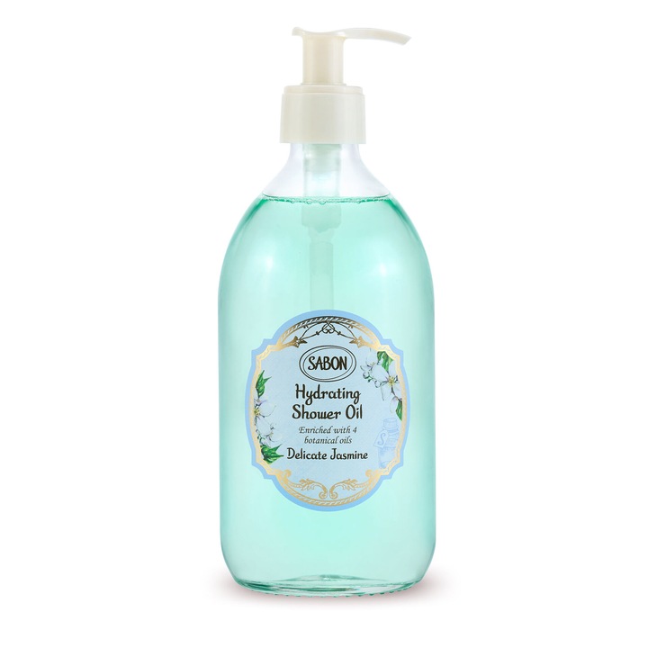 Ulei de dus Delicate Jasmine, SABON, 12056S, 500 ml