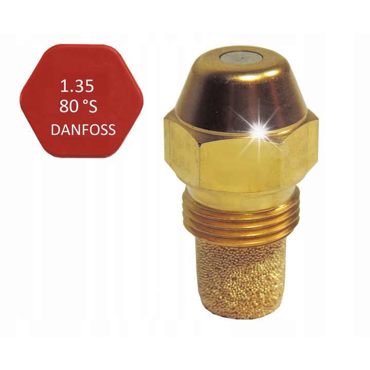 Danfoss égőfúvóka 1.35 80 S kúpos olaj 0.03kg