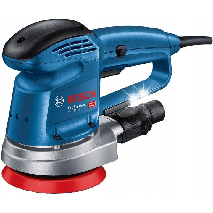 Bosch GEX 34-125 excentercsiszoló 340W 125mm 305x125x190mm