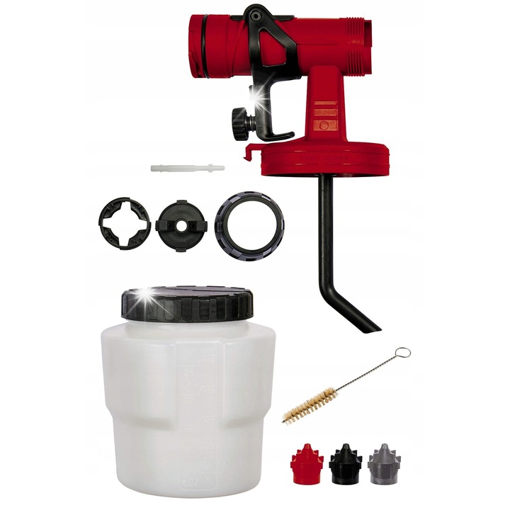 Set accesorii pistol vopsit Einhell 800ml 3 duze