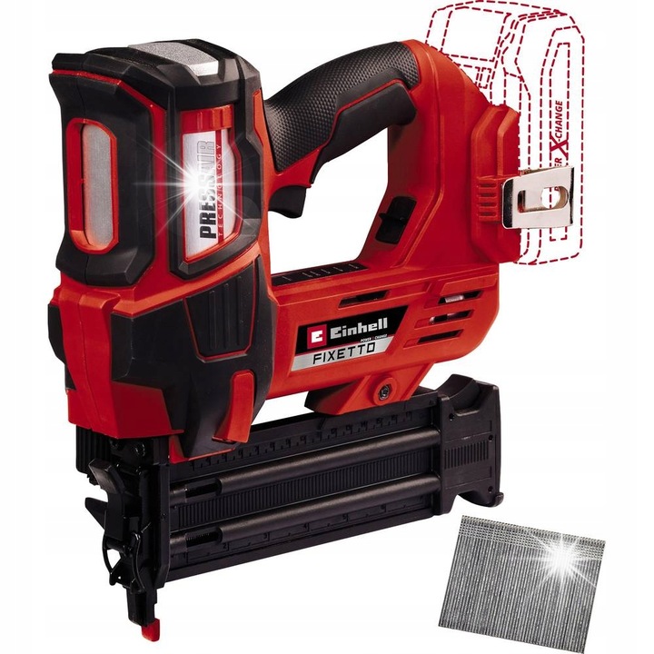 Einhell Fixetto 18V 15-50mm 2.82kg szögbelövő pisztoly