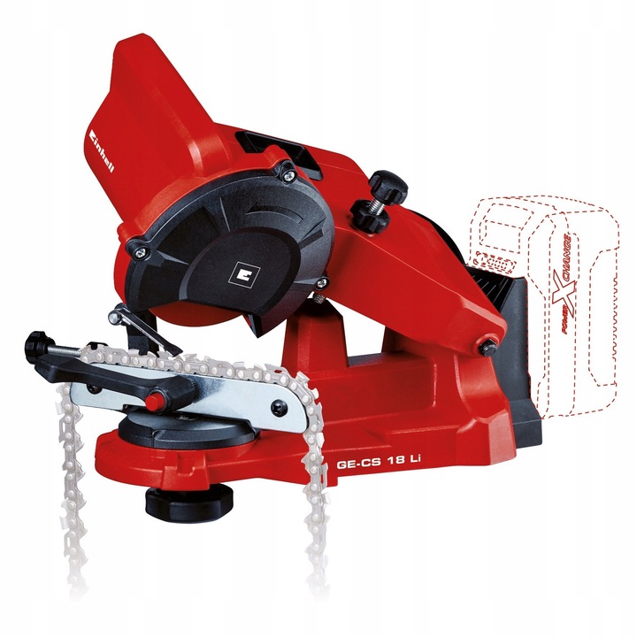 Aparat ascutit lant Einhell GE-CS 18 Li, acumulator, 3.2mm, 108x23mm