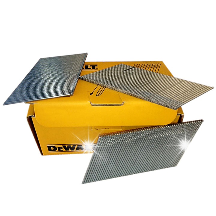 Cuie galvanizate DeWalt DNBA1650GZ 50x1,61mm unghi 20 set 2500 buc