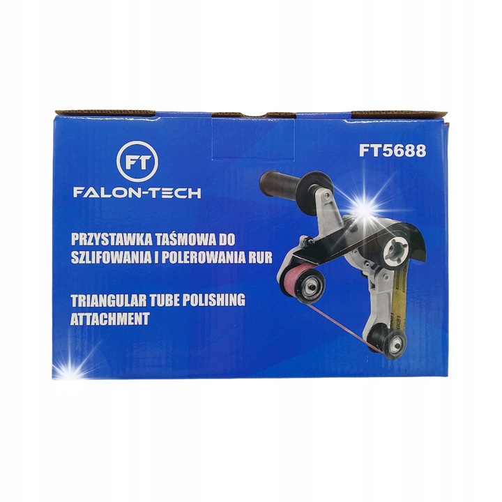 Falon-Tech FT5688 csiszoló és polírozó tartozék, 3 csiszolószalaggal, 29mm, tartozékokkal