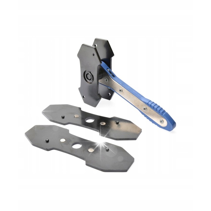 Falon-Tech racsnis kulcs fékdugattyúhoz 40x75mm, 4 adapterrel