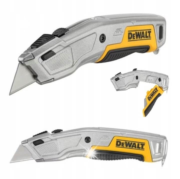 Cutit universal DeWalt DWHT10054-0 metalic cu lama retragabila trapezoidala 15.3cm