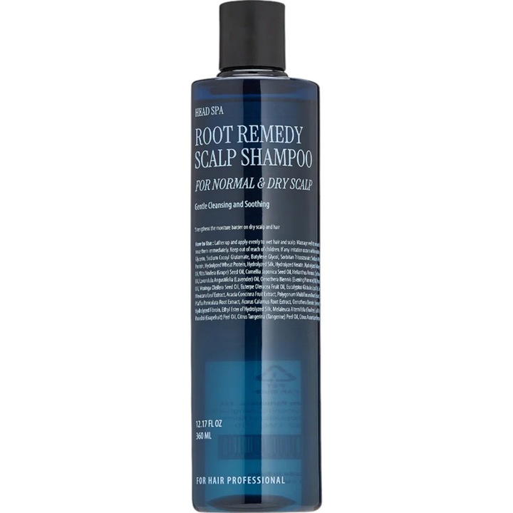 Sampon pentru scalp normal si uscat, CURLY SHYLL, Root Remedy, 360ml