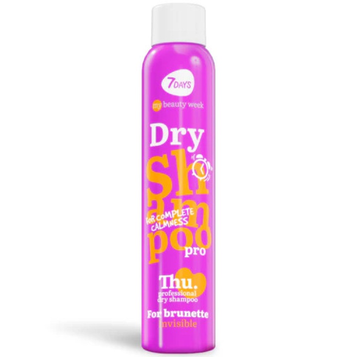 Sampon Uscat 7DAYS My Beauty Week Brunette Invisible 200ml