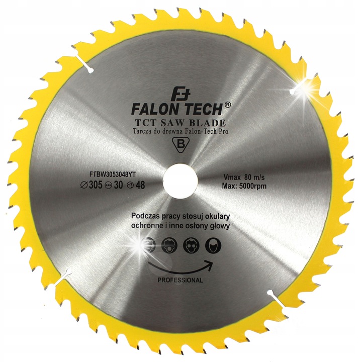 Falon-Tech fűrészlap fa vágásához 305x30x48T