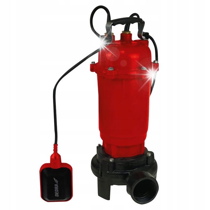 Потопяема помпа Dedra DED8861, 900W, 20000л/ч, черна, 10м кабел