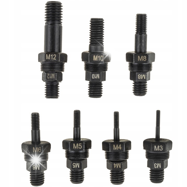 Falon-Tech FT1113 szegecselő készlet, adapter, 175mm, többszínű