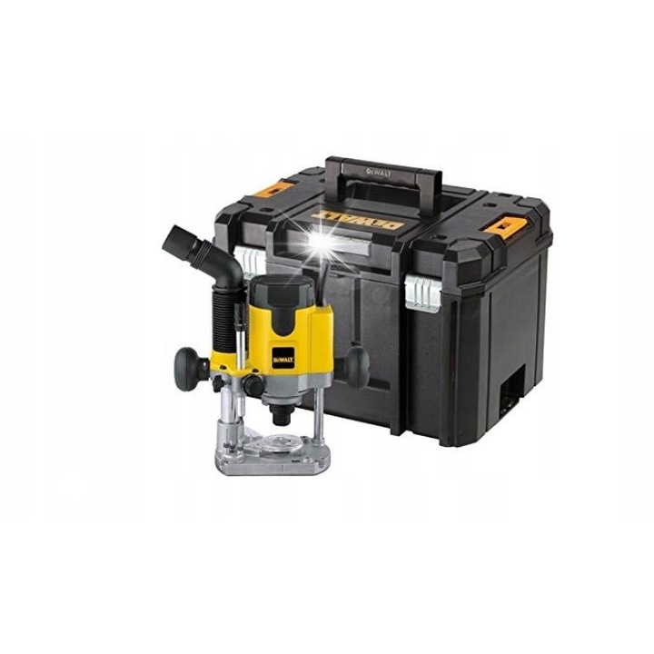 DeWalt DW621KT maró, 1100W, precíz beállítás, 36mm, 165x325mm, TSTAK kofferrel
