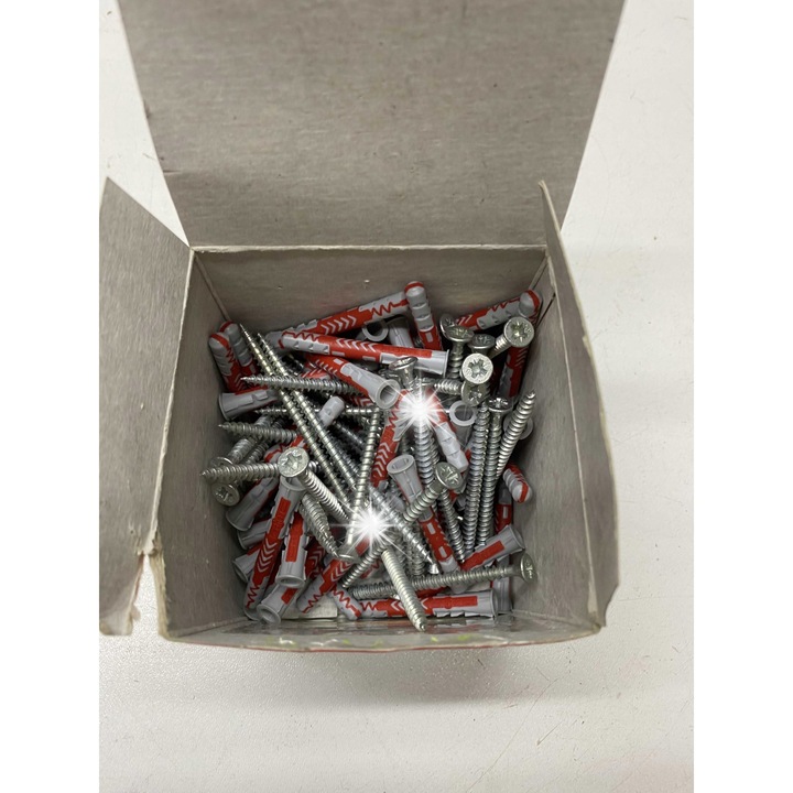 Dibluri Fischer DuoPower 6x50mm cu suruburi set 50 buc