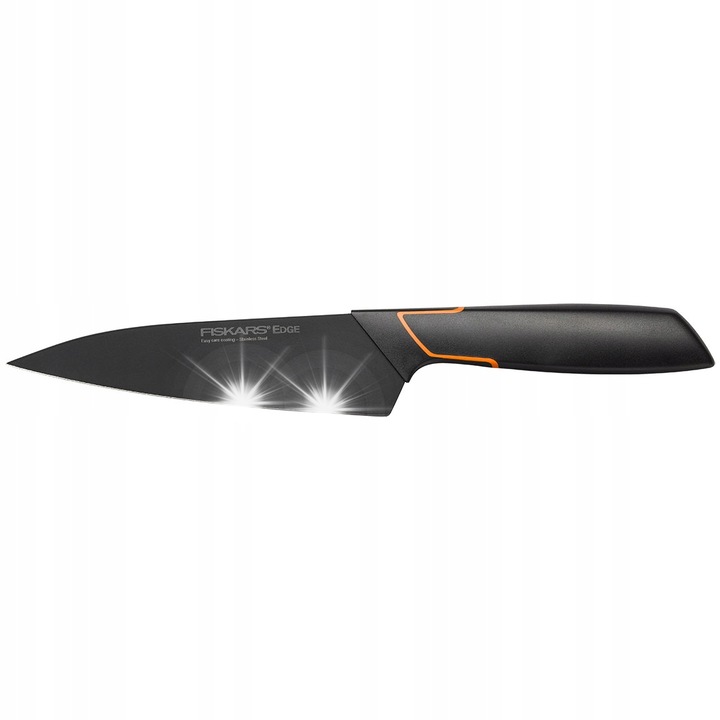 Fiskars Edge szakácskés 15cm fekete rozsdamentes acél