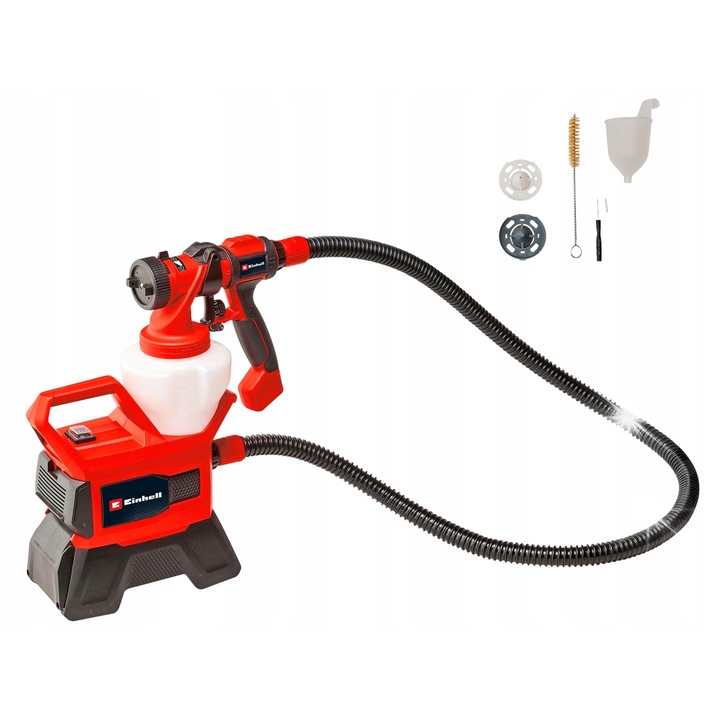 Pistol de vopsit Einhell TE-SY 18/90 Li-Solo fara acumulator 18V reglabil 1,2L