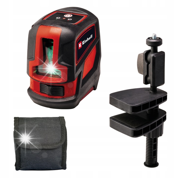 Einhell TC-LL 2 G zöld keresztlézer 16m bilinccsel és tokkal