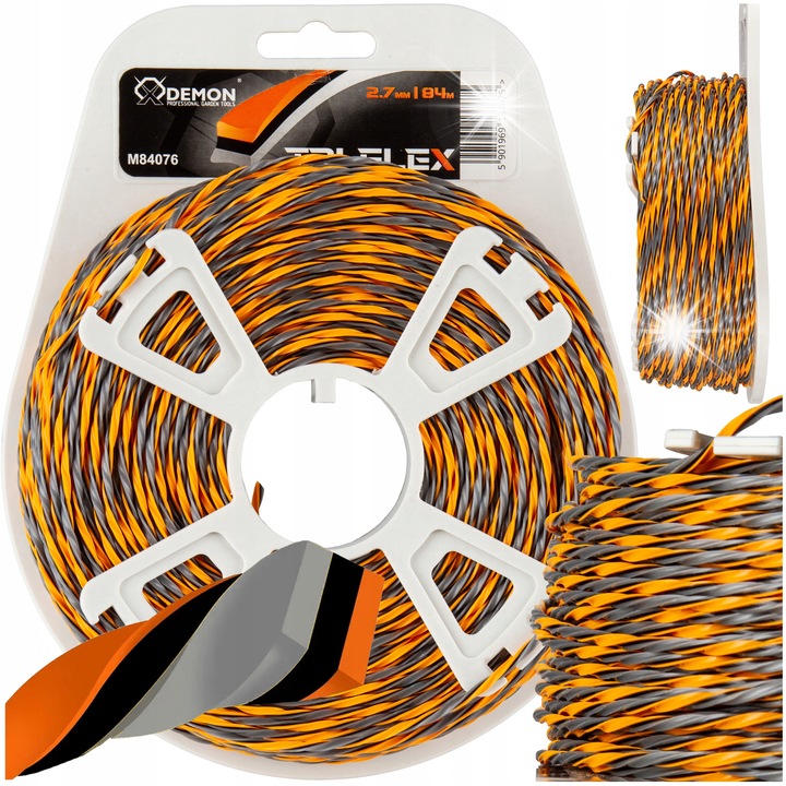 Fir tuns iarba Demon Tri-Flex 2,7mm 84m rezistent