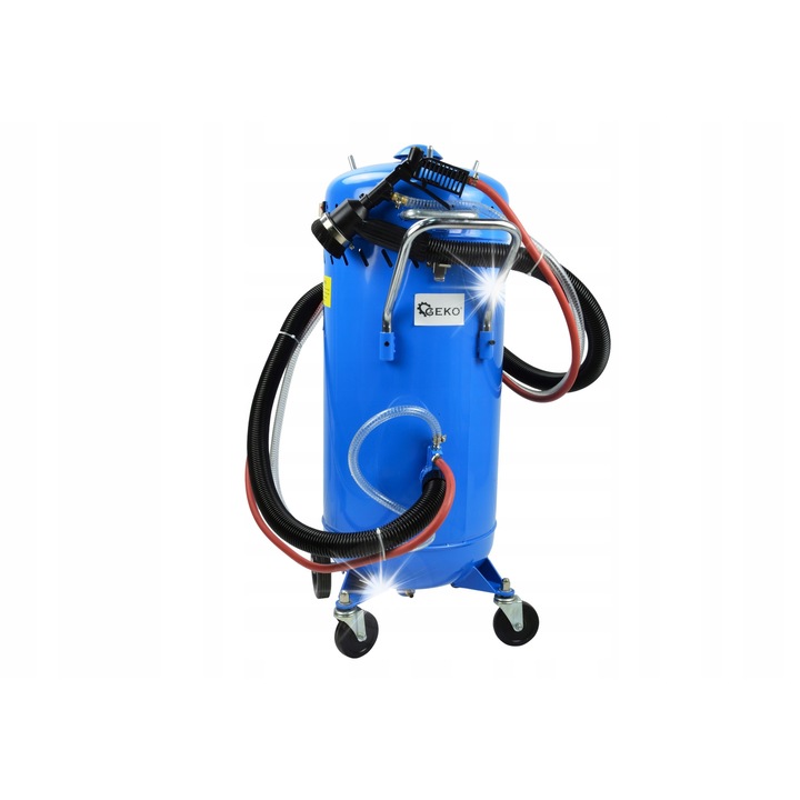 Geko 106L 1200W mobil homokfúvó, porszívóval, 102x40cm