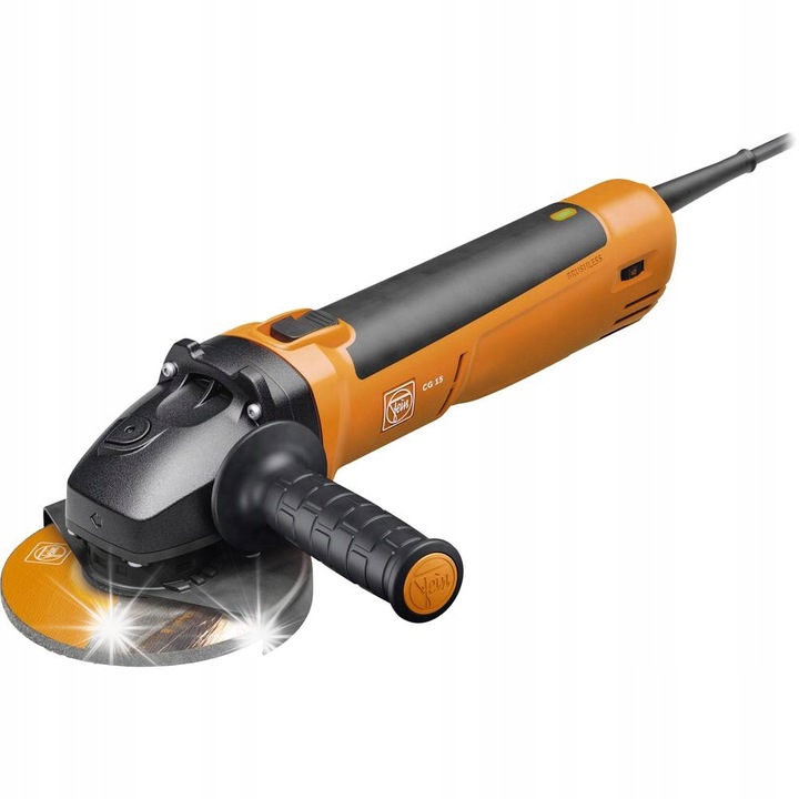 Fein CG15-125BL sarokcsiszoló, szénkefe nélküli, 1500W, 125mm, 4m kábel
