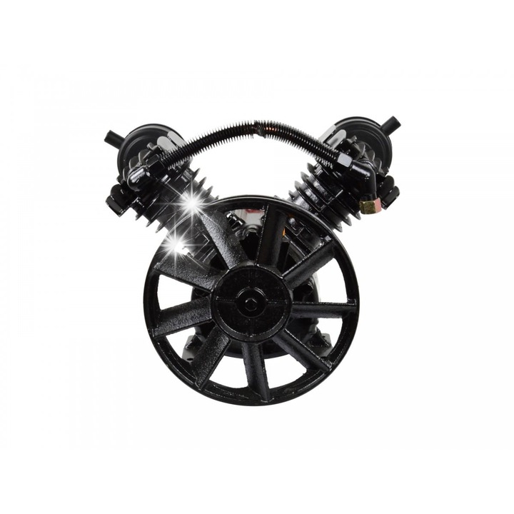Pompa compresor Geko V 3HP, 2 cilindri, 250l/min, 8 bar, 50-150L