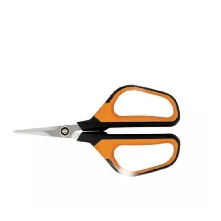Fiskars SP15 kerti metszőolló, acél, fekete-narancs, 73g