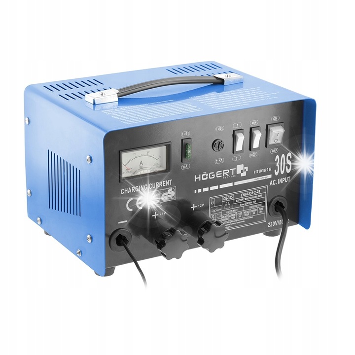 Incarcator auto Hoegert Technik HT8G616 12-24V 14-26A automat, 2m cablu