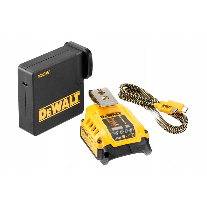 Adaptor USB DeWalt DCB094K set 18V 54V multicolor