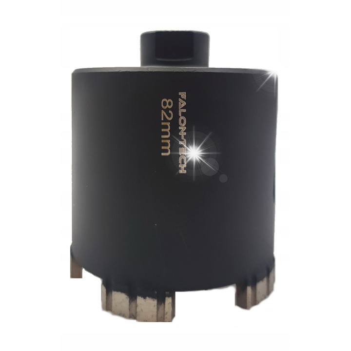 Falon-Tech gyémánt lyukfúró 82mm M16 SDS+ 70mm mélység, 4 szegmens