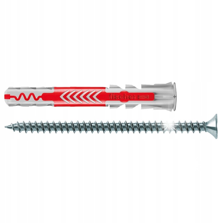 Dibluri Fischer DuoPower 6x50mm set 50 buc rosu-gri