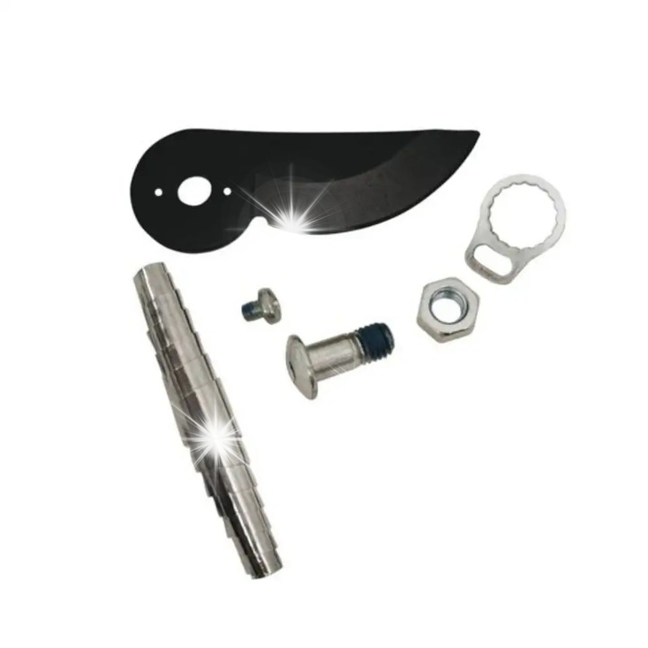 Комплект резервни части Fiskars P90 нож, пружина, винт, нит, стомана