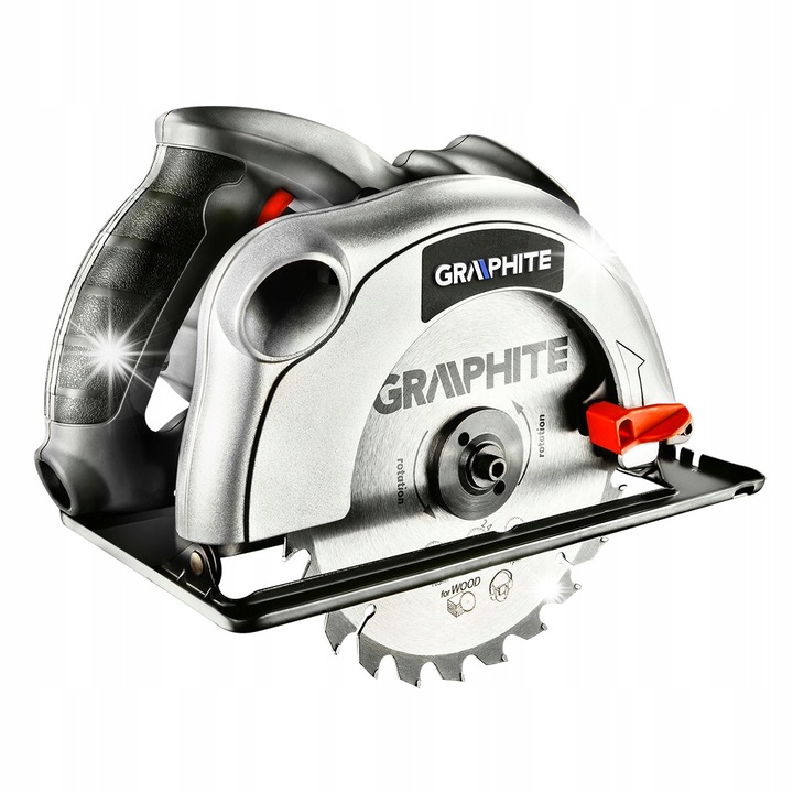 Циркуляр Graphite 58G488 1200W 185mm алуминий 29x32cm
