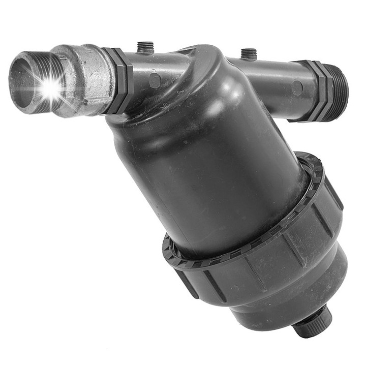 IBO porvédő tárcsás szűrő 1 1/2" külső menet, 1 1/4" szűkítés, 300l/perc, 6bar