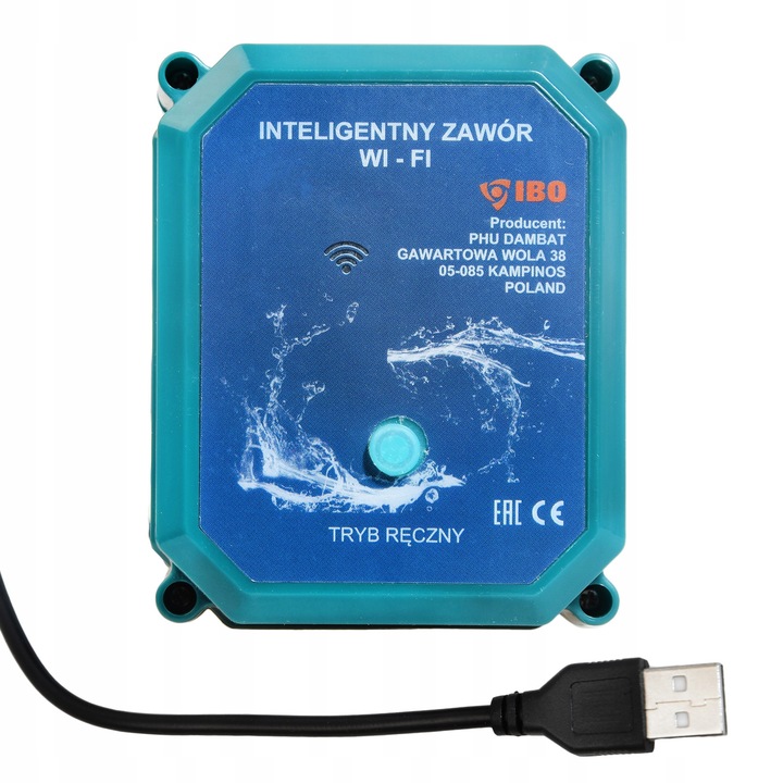 IBO 1" elektromos motoros csap, Wi-Fi, rozsdamentes acél, 5V, 60C
