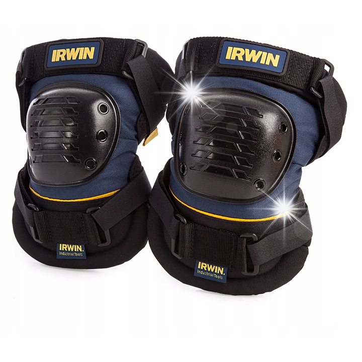Irwin elasztikus térdvédő készlet 2 db fekete 19x18.5x25.5cm