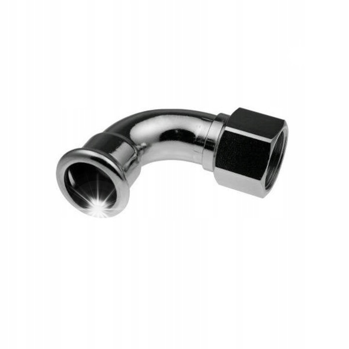 Cot 90°, Kan-therm Steel, presare, otel zincat, 35x3/4"
