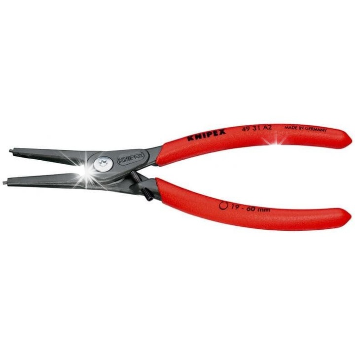 Knipex külső seegergyűrű fogó 180mm, precíziós