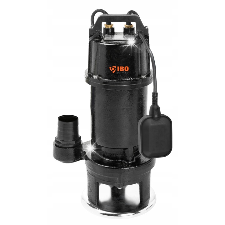 IBO WQ 1500PRO búvárszivattyú, 1500W, fekete, 32x50cm