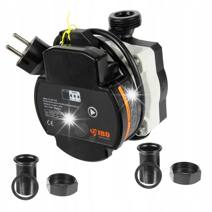 IBO AMG 15-60/130 PWM elektronikus keringető szivattyú, 48l/perc, 6m, 1"