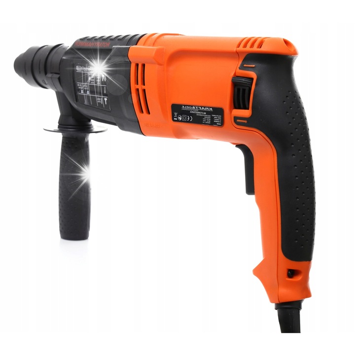 Ciocan rotopercutor KraftDele KD1690 2650W set SDS+ multicolor