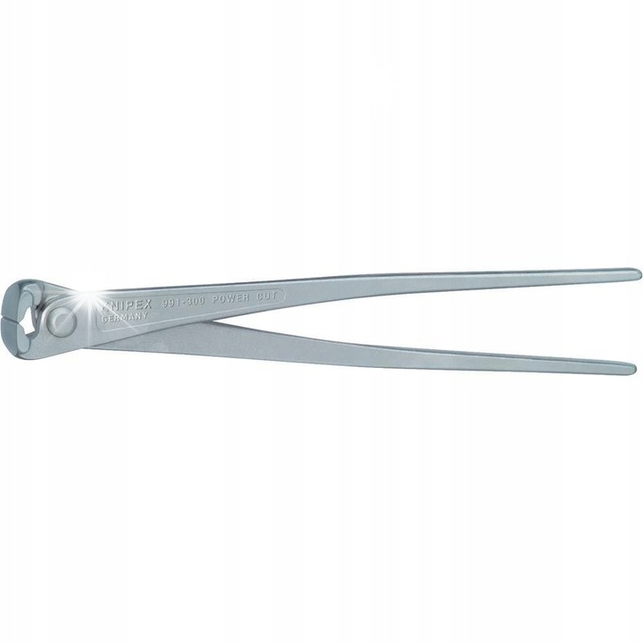 Knipex bádogos olló, 300mm, nikkelezett, 25mm széles, 499g