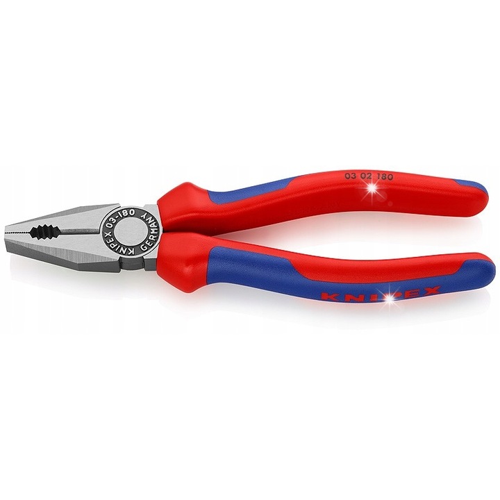 Knipex univerzális fogó 180mm fekete-fényes 180x54x21mm