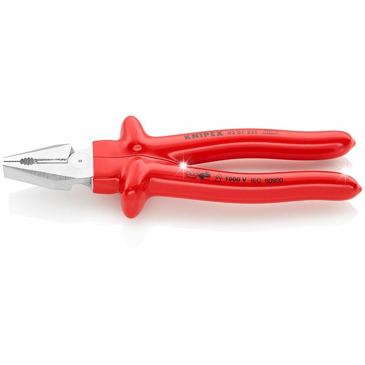 Knipex Kombinált fogó 225mm, speciális acél, szigetelt