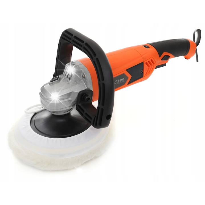 Elektromos polírozógép, Kraft&Dele KD1727 2500W 500-3300rpm 180mm 2.8kg