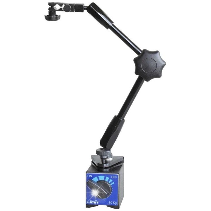Limit mágneses állvány központi zárral, 330mm, 1.9kg, fekete
