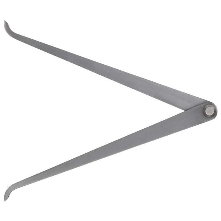 Belső mérőeszköz/belső tolómérő Limit 24400509, belső átmérők mérésére, 200 mm, lapos karok csavaros csuklóval, acél, 1 db.