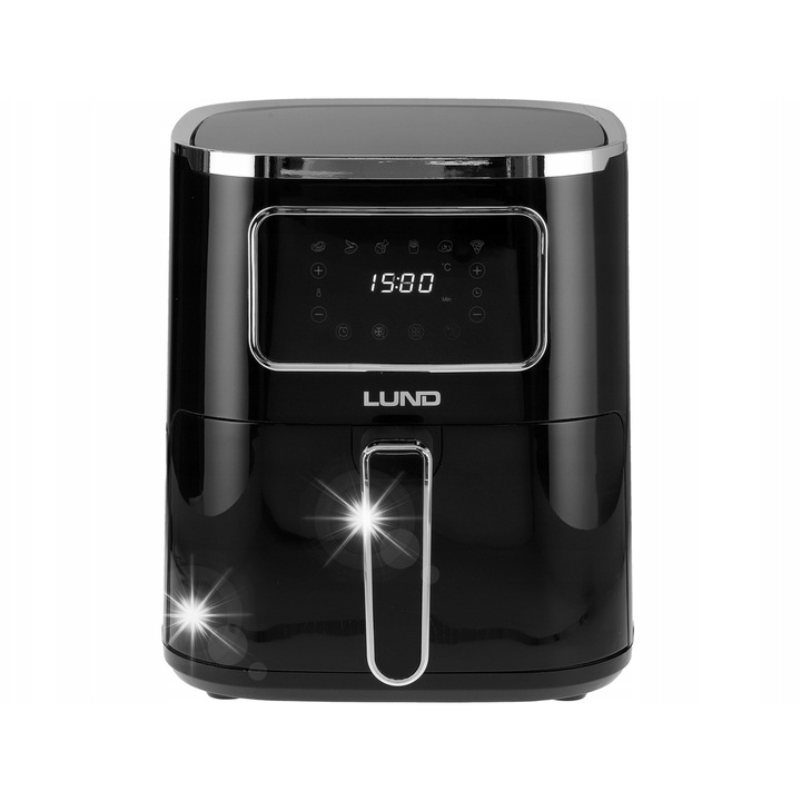 Friteuza fara ulei Lund 1450W 5L negru